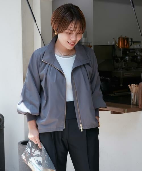 INED / イネド ブルゾン | ほろ甘無重力ブルゾン《Stylist望月律子コラボ》 | 詳細17