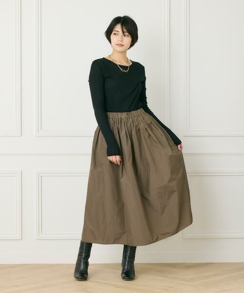 INED / イネド Tシャツ | クルーネックロングスリーブトップス | 詳細4