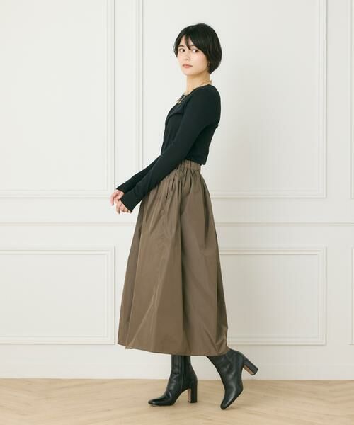 INED / イネド Tシャツ | クルーネックロングスリーブトップス | 詳細6