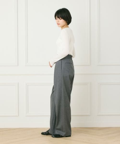 INED / イネド Tシャツ | クルーネックロングスリーブトップス | 詳細9