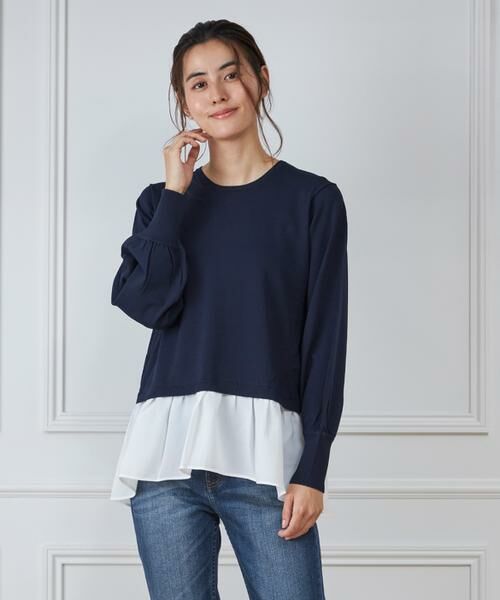 INED / イネド ニット・セーター | 裾フリルニットプルオーバー | 詳細11