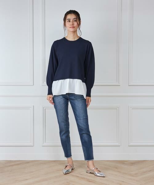 INED / イネド ニット・セーター | 裾フリルニットプルオーバー | 詳細2