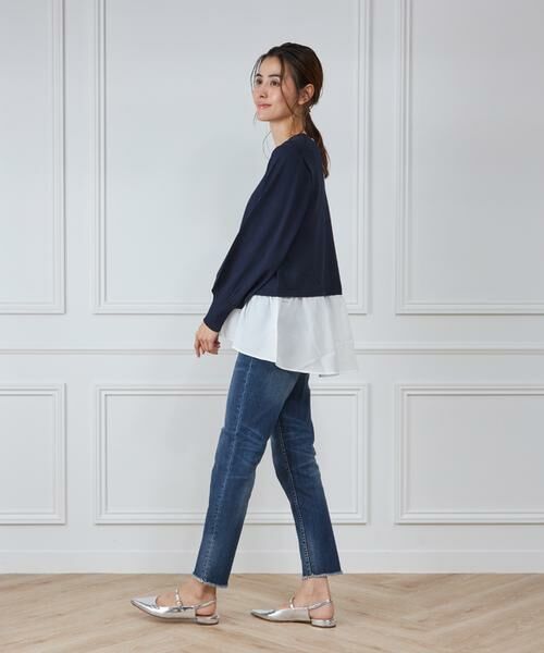 INED / イネド ニット・セーター | 裾フリルニットプルオーバー | 詳細4