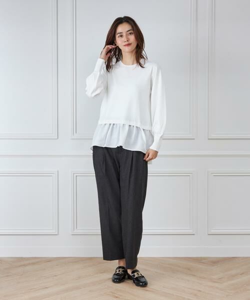 INED / イネド ニット・セーター | 裾フリルニットプルオーバー | 詳細6