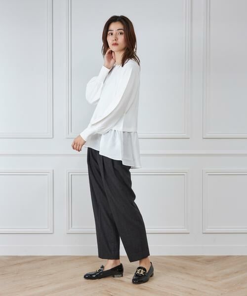 INED / イネド ニット・セーター | 裾フリルニットプルオーバー | 詳細8