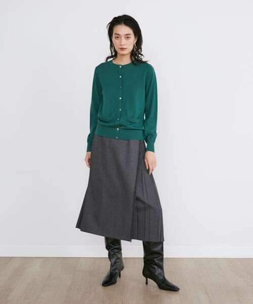 INED / イネド カーディガン・ボレロ | 《大きいサイズ》ウールカーディガン | 詳細21
