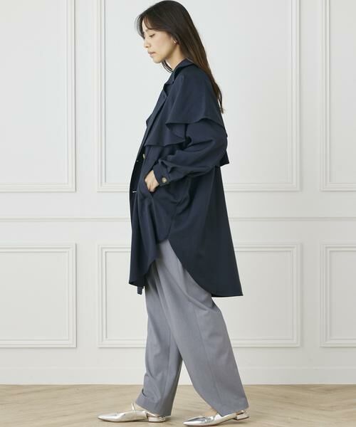 INED / イネド トレンチコート | 《INED CLARO》ドライツイルトレンチ | 詳細11