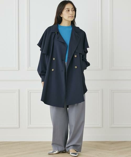 INED / イネド トレンチコート | 《INED CLARO》ドライツイルトレンチ | 詳細9