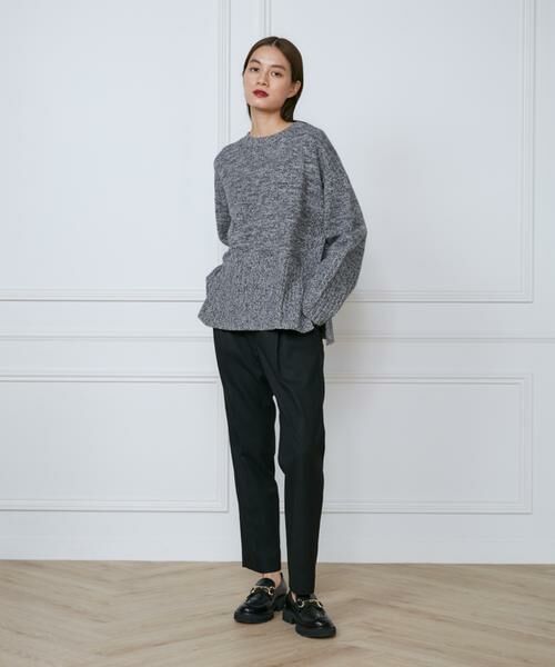 INED / イネド その他パンツ | ワンタックテーパードパンツ | 詳細12