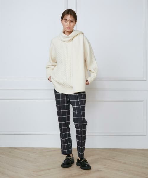 INED / イネド その他パンツ | ワンタックテーパードパンツ | 詳細5