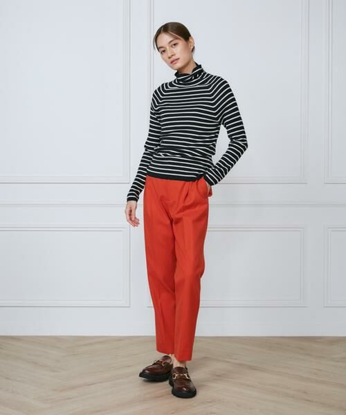 INED / イネド その他パンツ | ワンタックテーパードパンツ | 詳細8