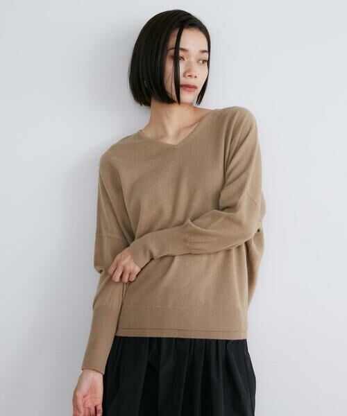 INED / イネド ニット・セーター | Vネックスポンディッシュニット | 詳細14
