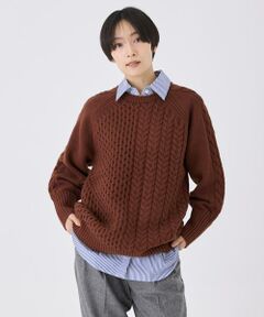 INED / イネド ニット・セーター | ケーブルニット