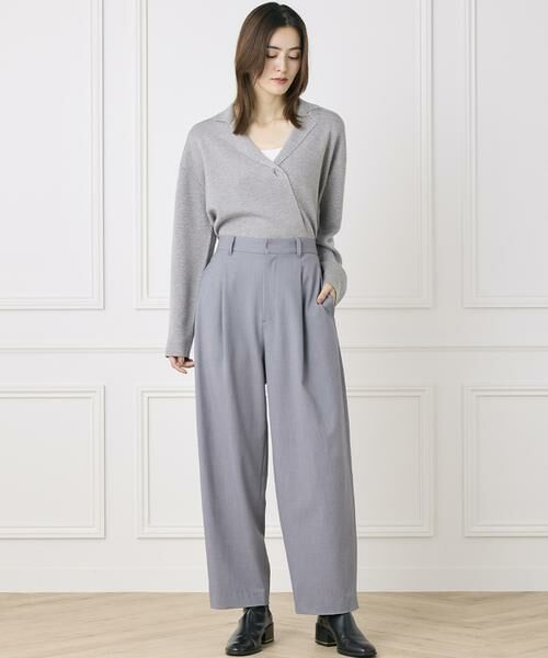 INED / イネド テーラードジャケット | 《INED CLARO》ニットジャケット | 詳細9