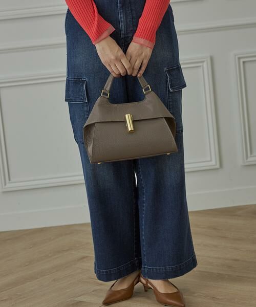 INED / イネド ハンドバッグ | 《SUPERIOR CLOSET》Emma Medium Satchel バッグ《ARCADIA》 | 詳細8