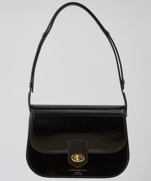 INED / イネド ハンドバッグ | 《SUPERIOR CLOSET》フラップレザーショルダーバッグ《CHRISTIAN VILLA》 | 詳細12