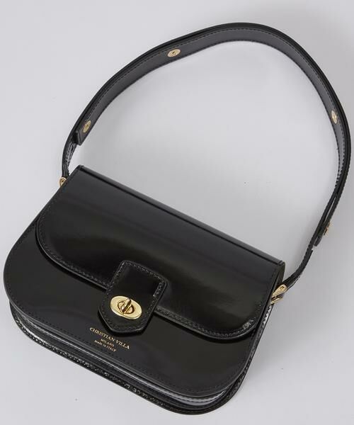 INED / イネド ハンドバッグ | 《SUPERIOR CLOSET》フラップレザーショルダーバッグ《CHRISTIAN VILLA》 | 詳細16