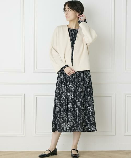 INED / イネド ノーカラージャケット | 《INED CLARO》ダンボールカラーレスジャケット | 詳細26