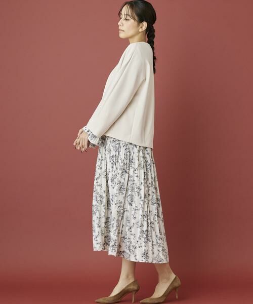 INED / イネド ノーカラージャケット | 《INED CLARO》ダンボールカラーレスジャケット | 詳細19