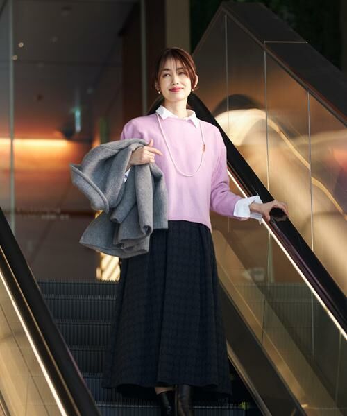 INED / イネド ニット・セーター | クルーネックプルオーバーニット | 詳細18