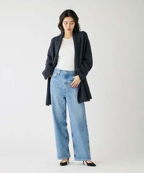 INED / イネド カーディガン・ボレロ | 《大きいサイズ》スーリーアルパカニットカーディガン | 詳細22