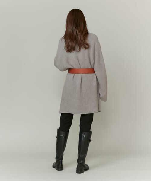 INED / イネド カーディガン・ボレロ | 《大きいサイズ》スーリーアルパカニットカーディガン | 詳細20