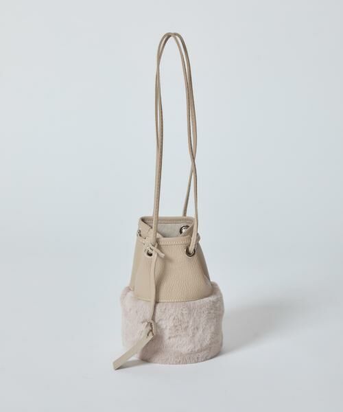 INED / イネド ショルダーバッグ | 《SUPERIOR CLOSET》巾着ショルダーファーバック《MARCO MASI》 | 詳細10