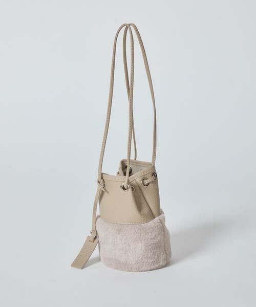 INED / イネド ショルダーバッグ | 《SUPERIOR CLOSET》巾着ショルダーファーバック《MARCO MASI》 | 詳細11