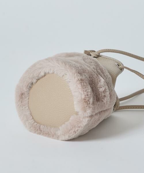 INED / イネド ショルダーバッグ | 《SUPERIOR CLOSET》巾着ショルダーファーバック《MARCO MASI》 | 詳細12