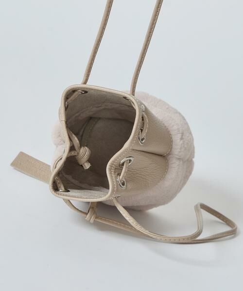 INED / イネド ショルダーバッグ | 《SUPERIOR CLOSET》巾着ショルダーファーバック《MARCO MASI》 | 詳細13