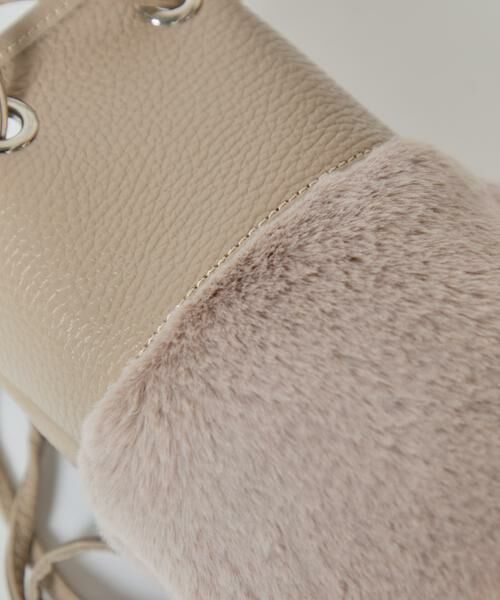 INED / イネド ショルダーバッグ | 《SUPERIOR CLOSET》巾着ショルダーファーバック《MARCO MASI》 | 詳細15