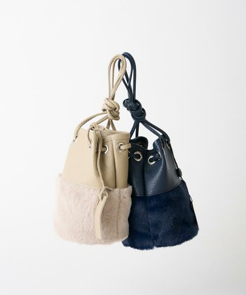 INED / イネド ショルダーバッグ | 《SUPERIOR CLOSET》巾着ショルダーファーバック《MARCO MASI》 | 詳細18