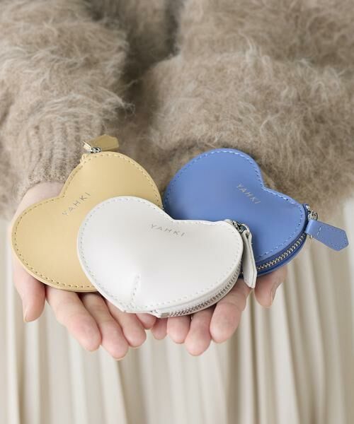 INED / イネド 財布・コインケース・マネークリップ | 《SUPERIOR CLOSET》W FACEハートレザーミニポーチ《YAHKI》 | 詳細10