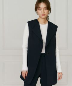 INED / イネド ベスト | 《大きいサイズ》ジレ