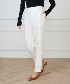 INED / イネド ショート・ハーフ・半端丈パンツ | フロントタックパンツ《la veille by SUPERIOR CLOSET》