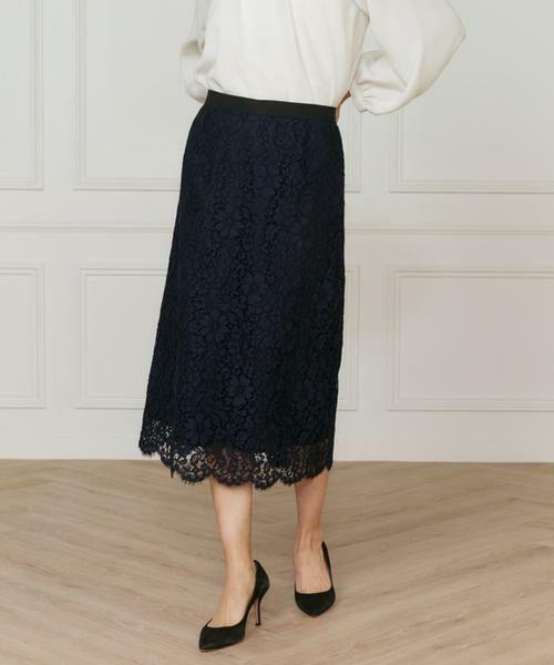 INED / イネド ミニ・ひざ丈スカート | コードレーススカート | 詳細14