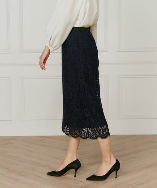 INED / イネド ミニ・ひざ丈スカート | コードレーススカート | 詳細15