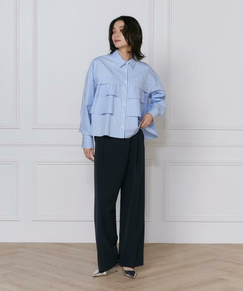 INED / イネド スラックス・ドレスパンツ | ラップパンツ | 詳細13