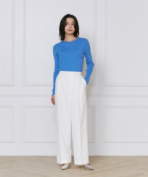 INED / イネド スラックス・ドレスパンツ | ラップパンツ | 詳細2