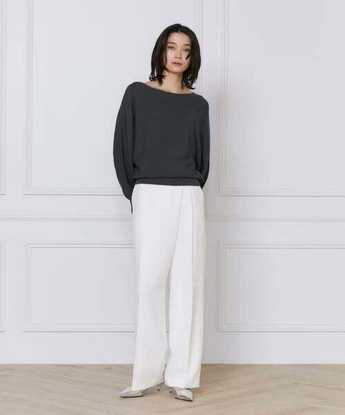 INED / イネド スラックス・ドレスパンツ | ラップパンツ | 詳細6