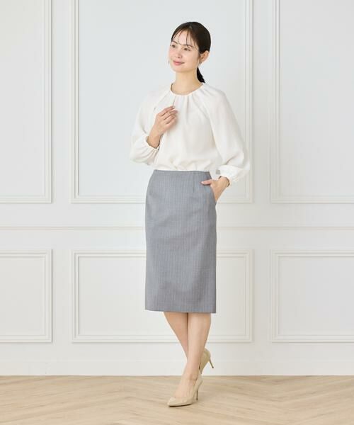 INED / イネド シャツ・ブラウス | タックギャザーブラウス | 詳細10