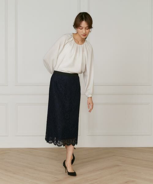 INED / イネド シャツ・ブラウス | タックギャザーブラウス | 詳細3