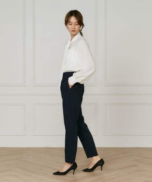 INED / イネド シャツ・ブラウス | 《大きいサイズ》ボウタイブラウス | 詳細3