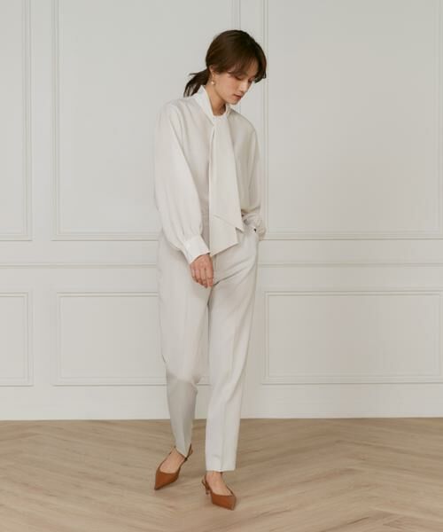 INED / イネド シャツ・ブラウス | 《大きいサイズ》ボウタイブラウス | 詳細9