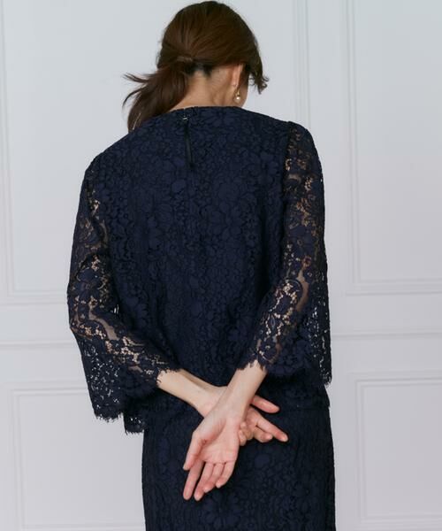 INED / イネド シャツ・ブラウス | 《大きいサイズ》コードレースブラウス | 詳細14