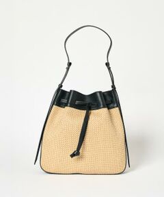 INED / イネド ショルダーバッグ | 《SUPERIOR CLOSET》異素材コンビショルダーバッグ《LORISTELLA》