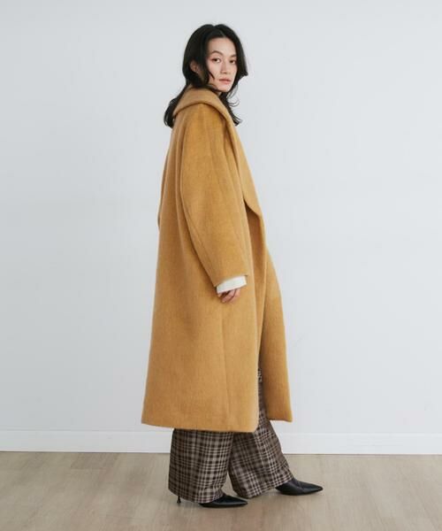 INED / イネド その他アウター | 《大きいサイズ》モヘヤシャギーロングコート《la veille by SUPERIOR CLOSET》 | 詳細14