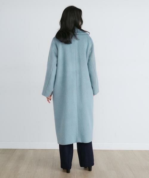 INED / イネド その他アウター | 《大きいサイズ》モヘヤシャギーロングコート《la veille by SUPERIOR CLOSET》 | 詳細4