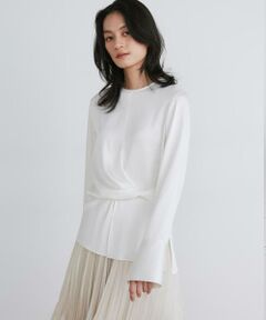 INED / イネド シャツ・ブラウス | シルキーアシメトリーブラウス《la veille by SUPERIOR CLOSET》