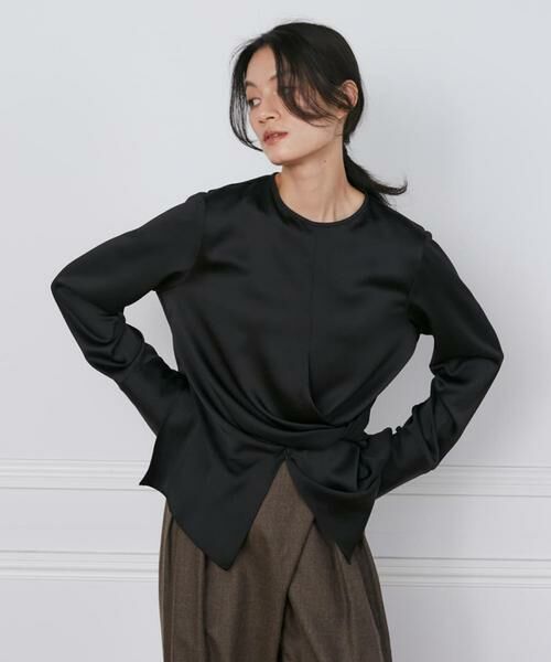 INED / イネド シャツ・ブラウス | シルキーアシメトリーブラウス《la veille by SUPERIOR CLOSET》 | 詳細21